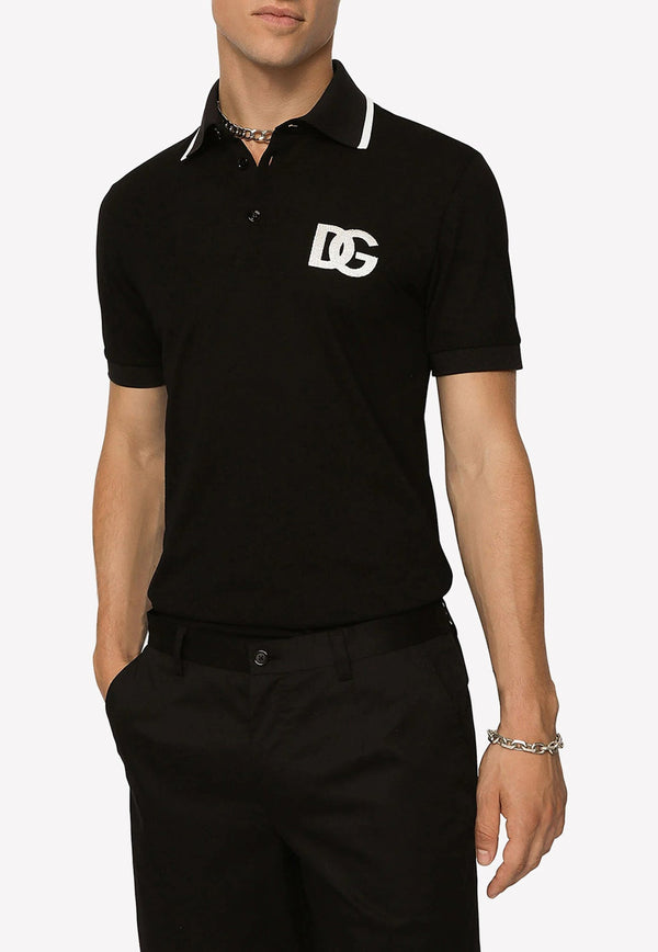 DG Logo Embroidered Polo T-shirt