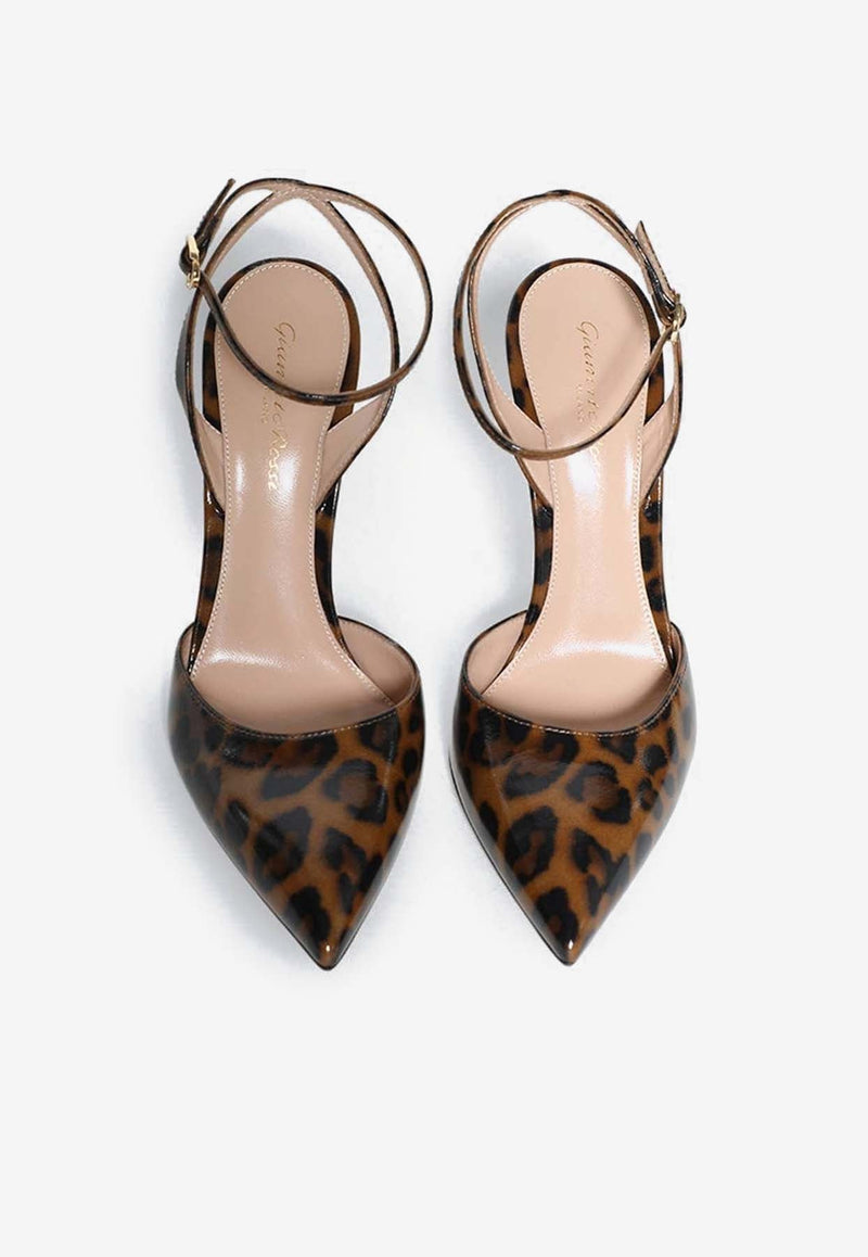 Cara 115 Leopard-Print Pumps