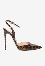 Cara 115 Leopard-Print Pumps