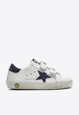 Girls Old School Low-Top Sneakers with Suede Star