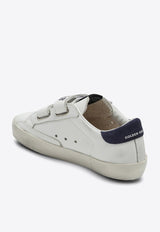 Girls Old School Low-Top Sneakers with Suede Star