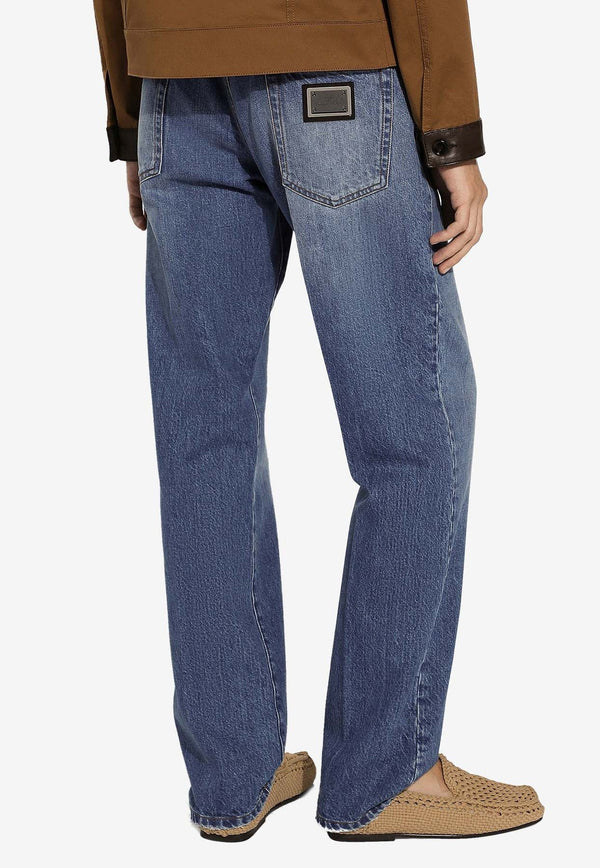 Straight-Leg Jeans