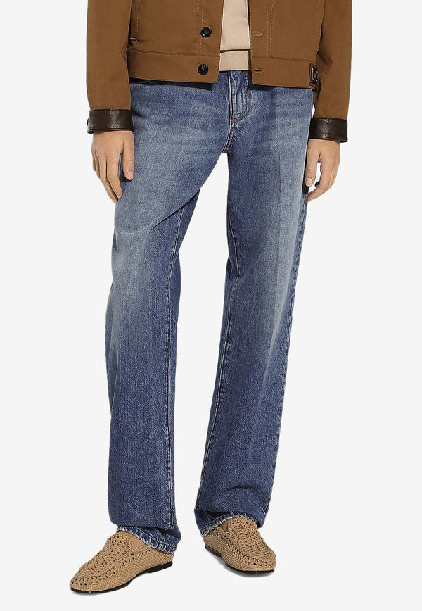 Straight-Leg Jeans