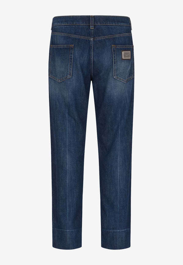 Straight-Leg Jeans