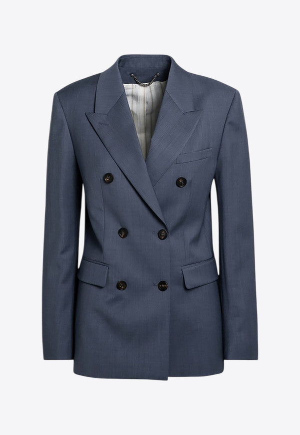 Tailored Double-Breasted Blazer