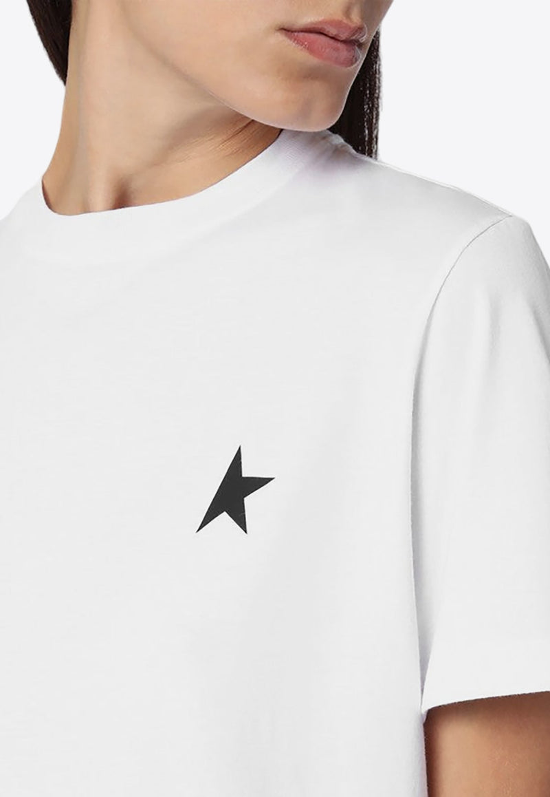 Star Print Crewneck T-shirt