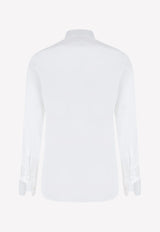 Long-Sleeved Shirt with Plastron