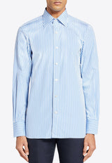 Striped Long-Sleeved Shirt