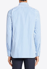 Striped Long-Sleeved Shirt