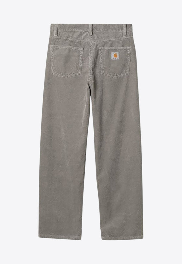 Straight-Leg Corduroy Pants