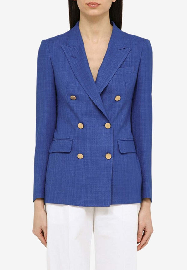 Double-Breasted Tailored Blazer
