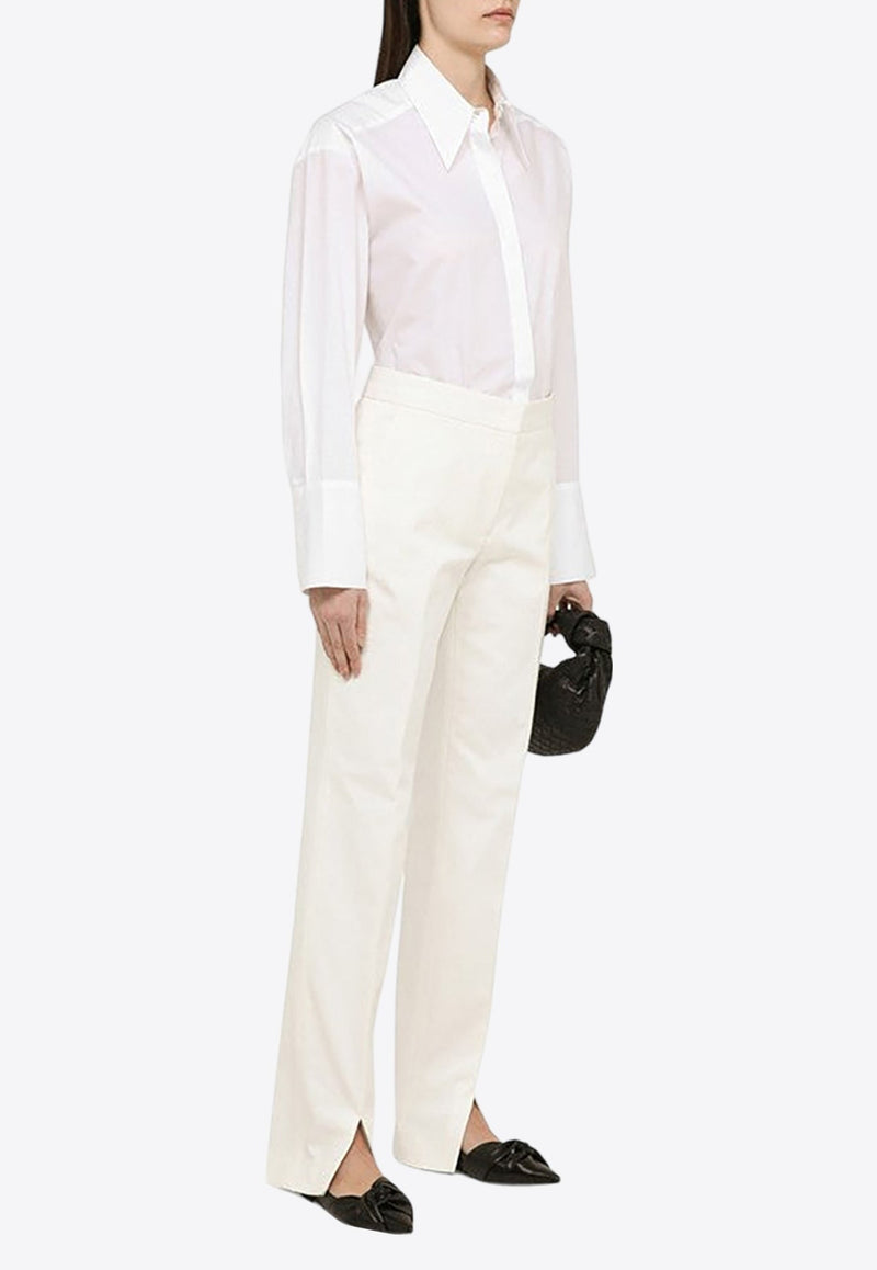 Tailored Pants With Slits