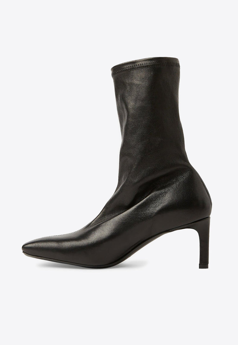 65 Leather Ankle Boots