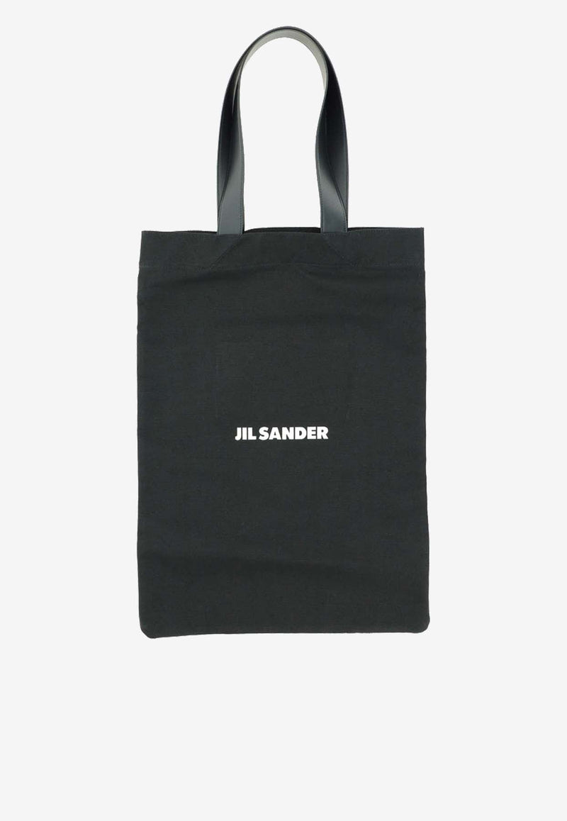 Large Logo Print Tote Bag