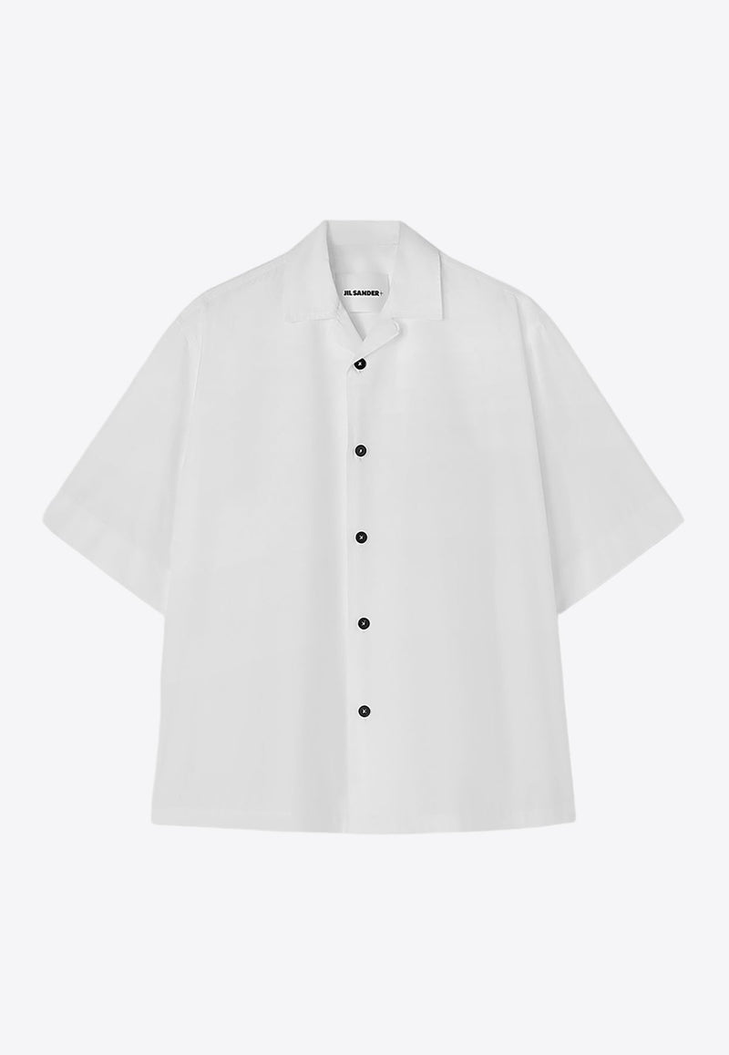 Short-Sleeved Oversized Shirt