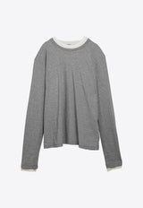 Multilayer Long-Sleeved T-shirt