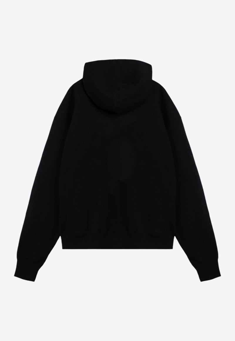 Logo Patch Hooded Sweatshirt