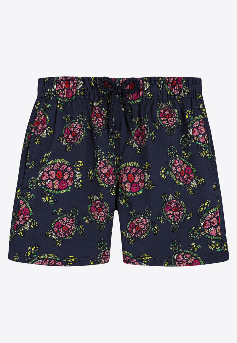 Boys Jirise Provencal Turtles Swim Shorts