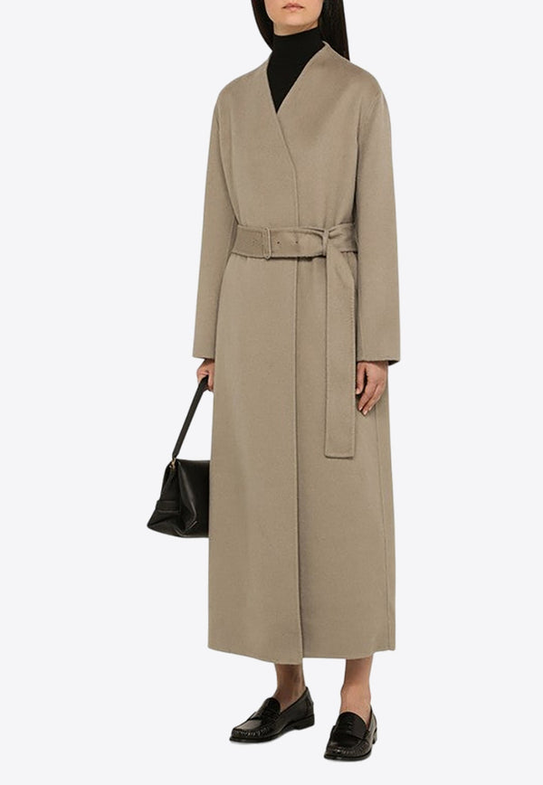 Oversized Reversible Wool Coat