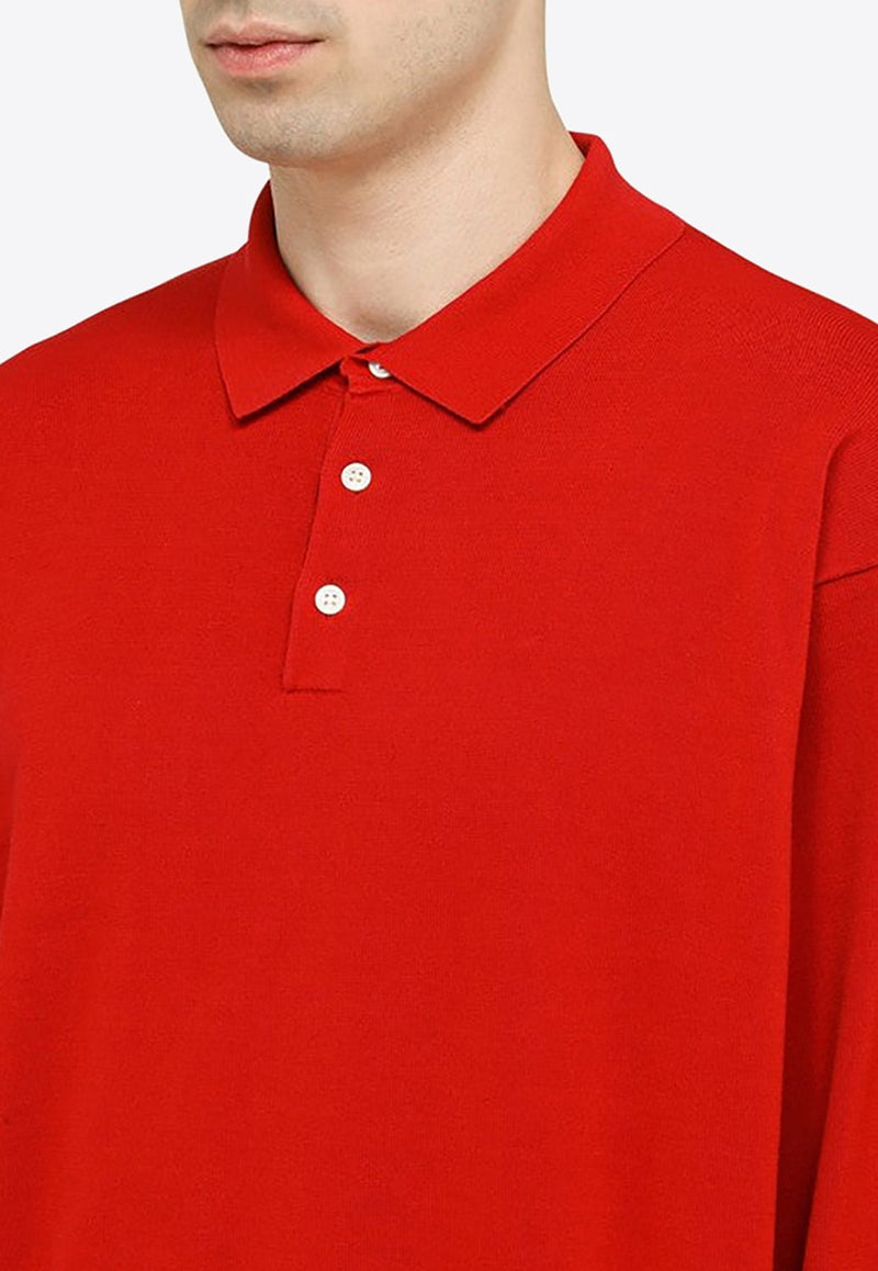 Long-Sleeved Polo T-shirt