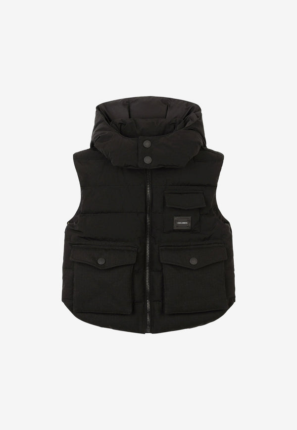 Boys Sleeveless Down Jacket