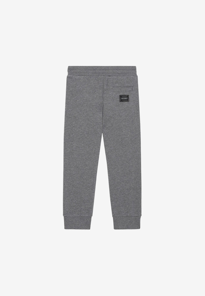 Boys Logo Plate Track Pants