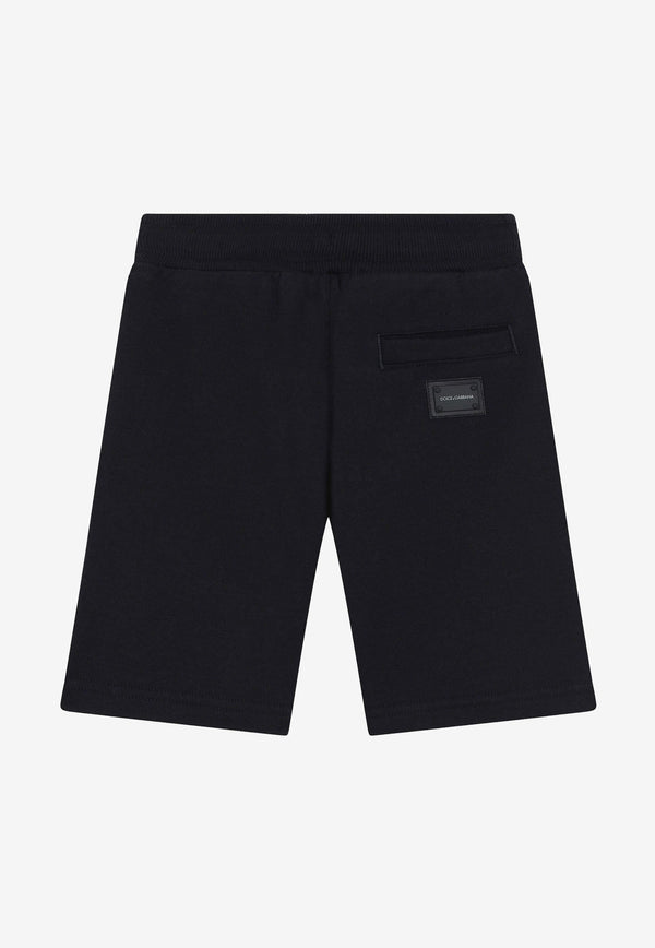 Boys Logo Plate Bermuda Shorts