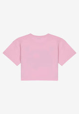 Girls DG Logo Cropped T-shirt