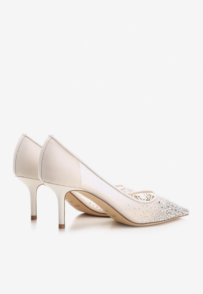 Love 65 Crystal-Embellished Pumps