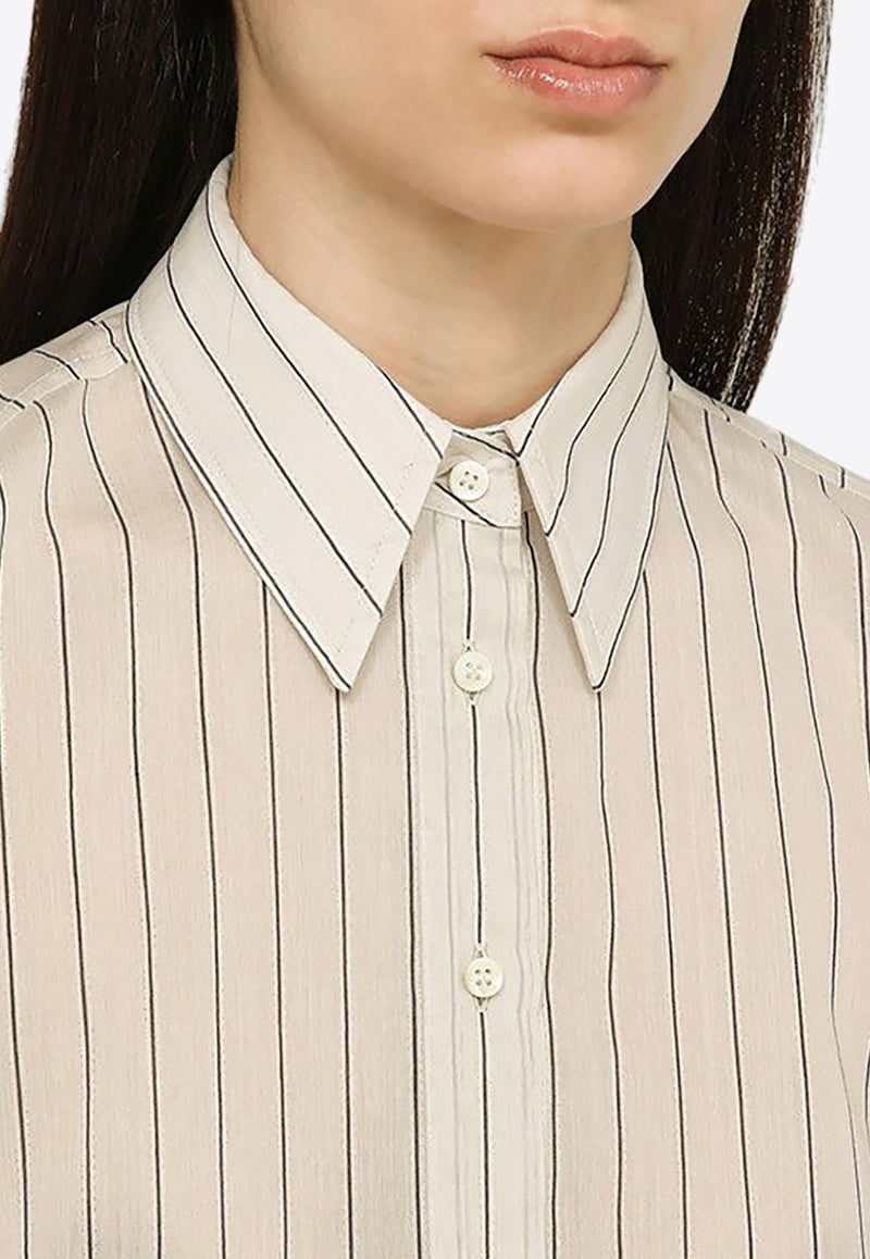 Striped Long-Sleeved Shirt