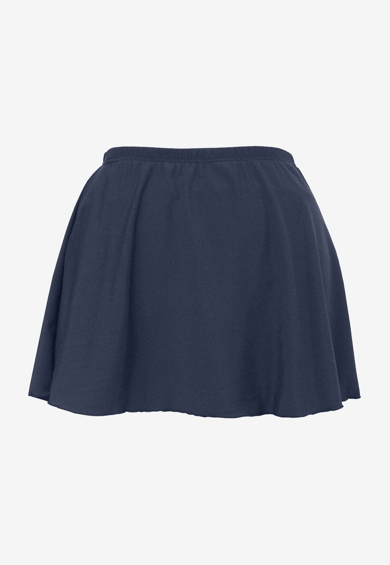 High-Rise Mini Swim Skirt