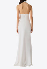 Teresa Halterneck Satin Bridal Gown