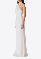 Teresa Halterneck Satin Bridal Gown