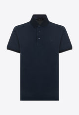 Embroidered Pegaso Pique Polo T-shirt