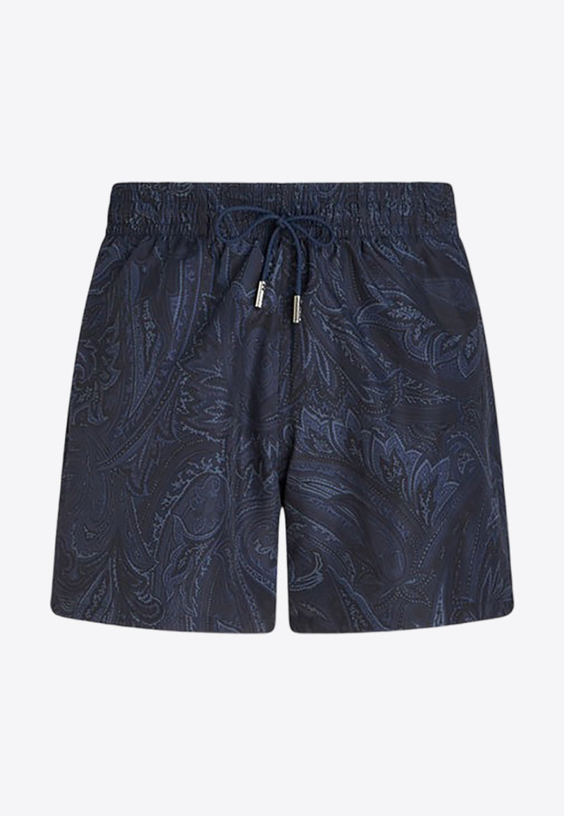 Paisley Print Swim Shorts