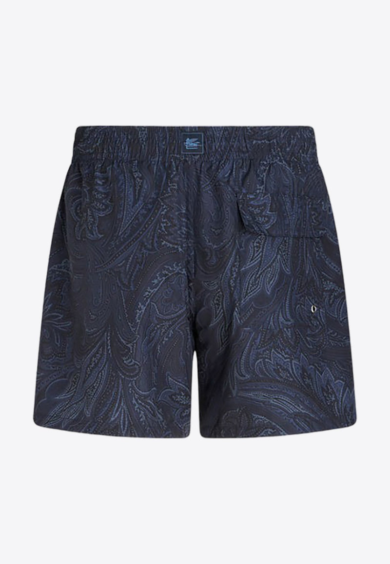 Paisley Print Swim Shorts