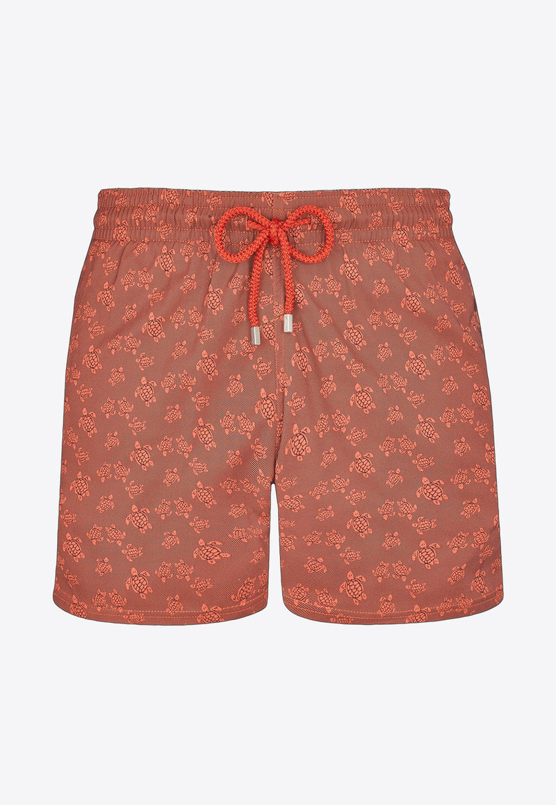 Moorise Jacquard Turtles Swim Shorts