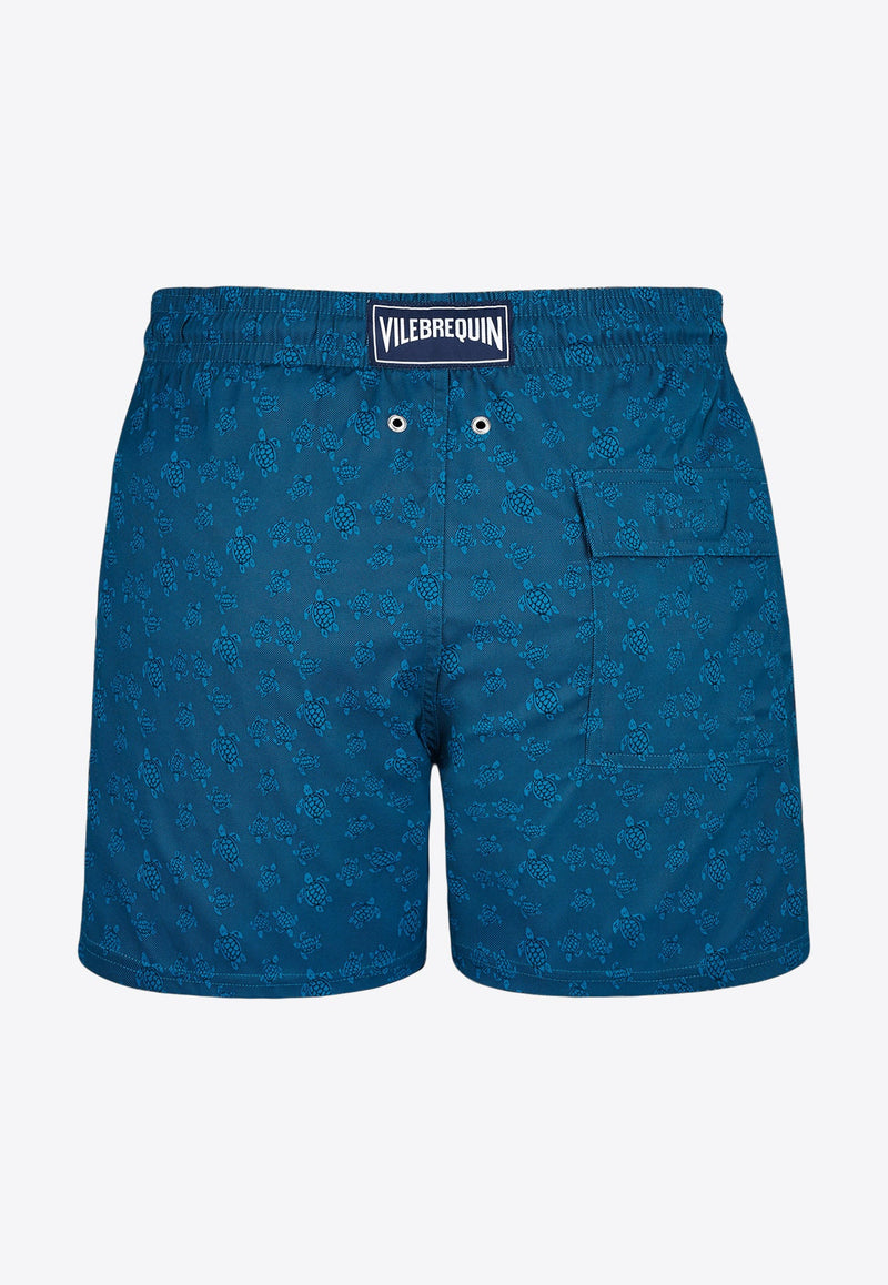 Moorise Jacquard Turtles Swim Shorts