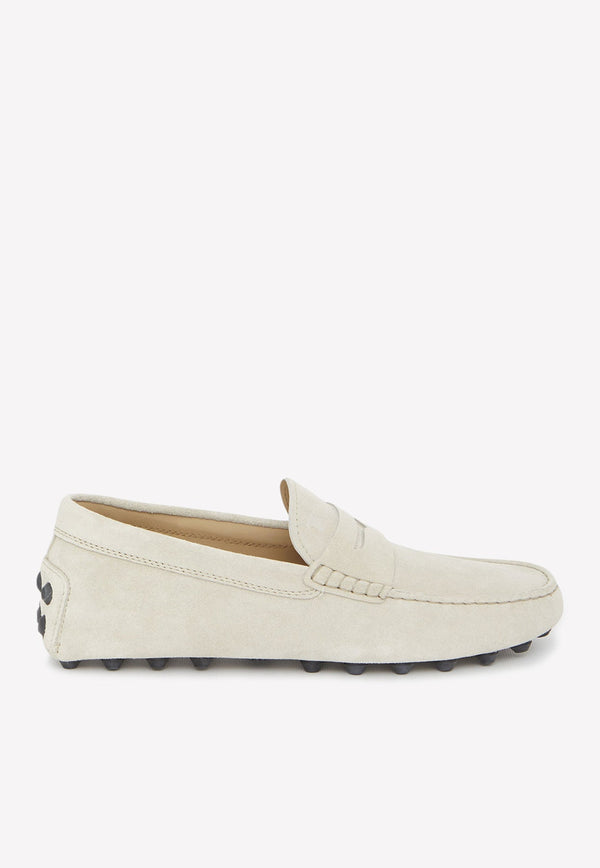 Gommino Bubble Loafers in Suede