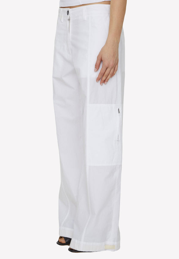 Wide-Leg Cargo Pants