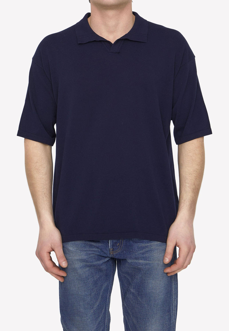 Basic Short-Sleeved Polo T-shirt