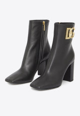 Jackie 90 DG Logo Ankle Boots