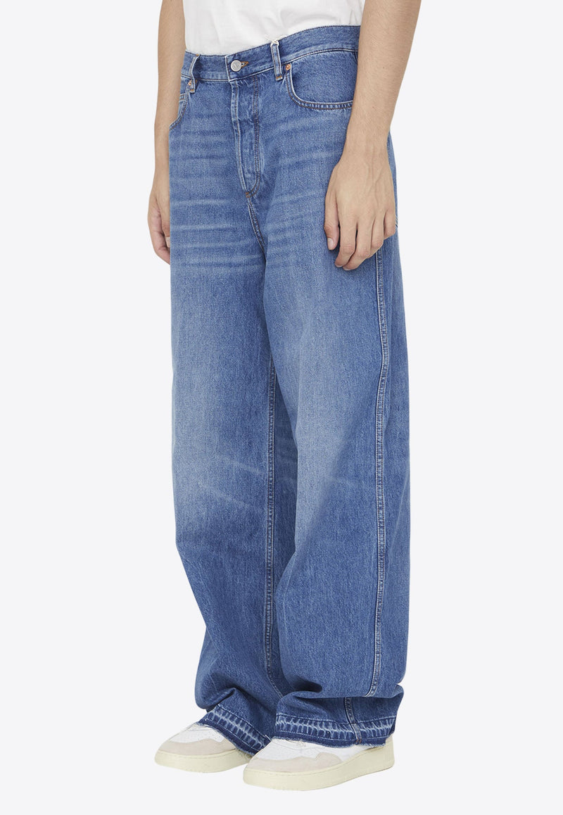 VLogo Straight Jeans