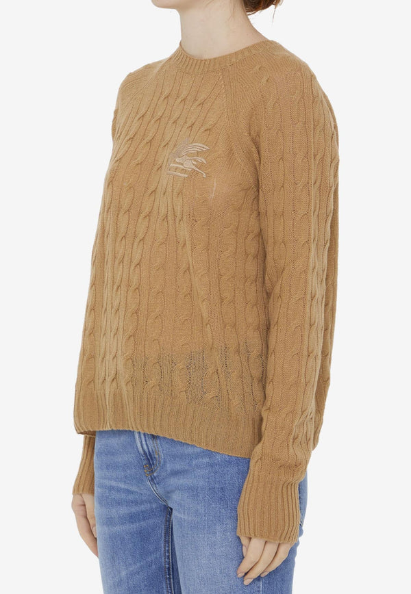 Cable-Knit Cashmere Sweater