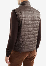 Quilted Buttoned Vest