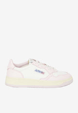 Medalist Bicolor Low-Top Leather Sneakers