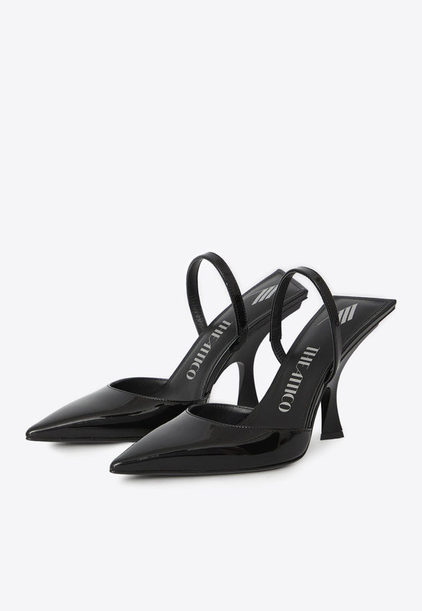 Ester 95 Patent Leather Slingback Pumps