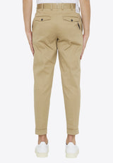 Cropped Chino Pants