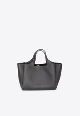 Mini Top Handle Leather Bag