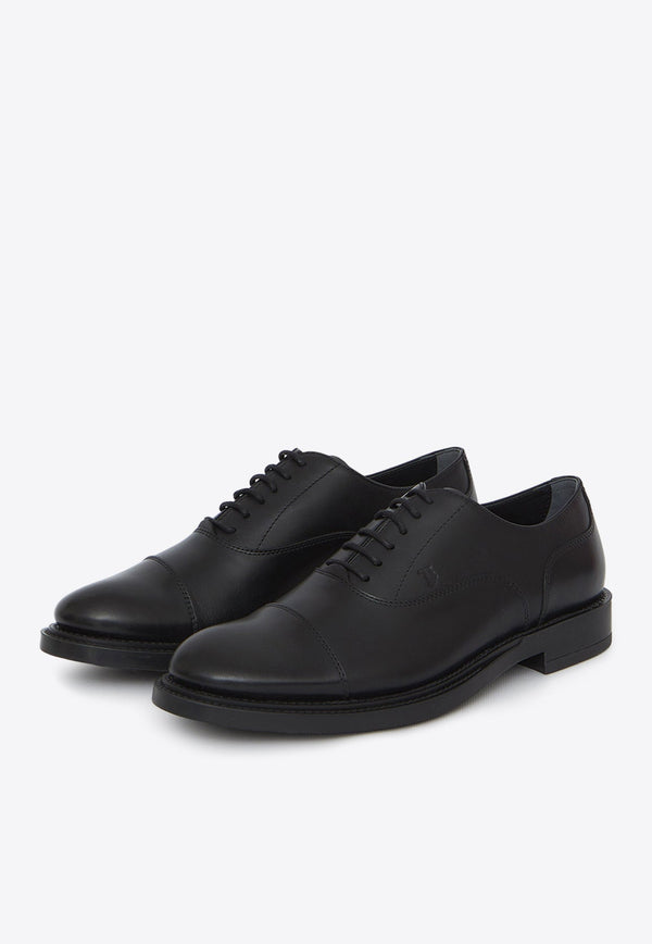Logo-Embossed Oxford Shoes